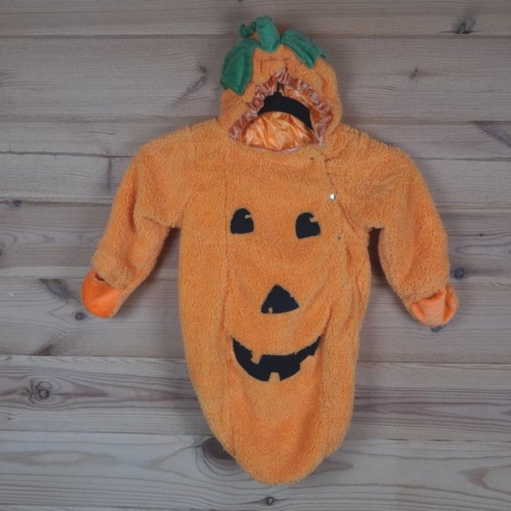 Pumpkin Halloween Costume Sack Size‎ 9 months